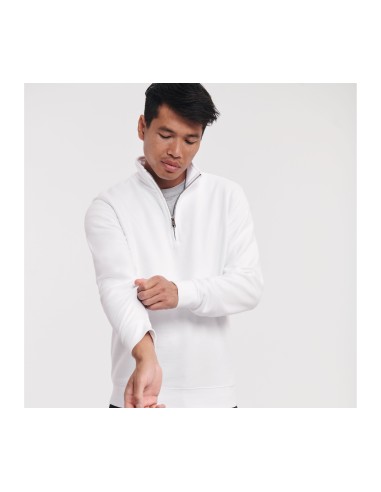 R-R-270M-0-Adults' Authentic 1/4 Zip Sweat